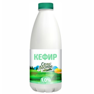 СЕЛО ЛЕСНОЕ Кефир 1% 930 г